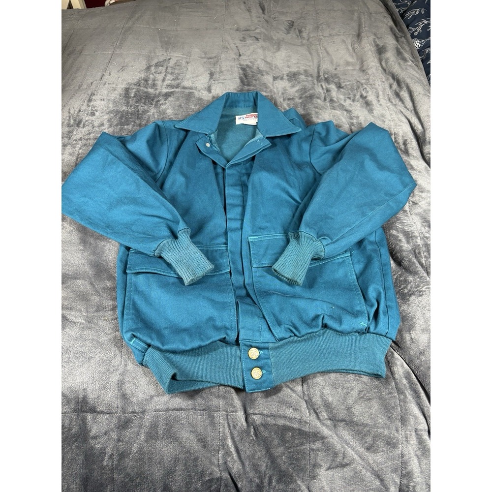VINTAGE JULIAN B. FREE RUGGED WEAR Canvas JACKET, SZ‎ M